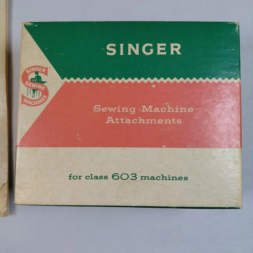 Vintage Singer 603 Sewing Machine Attachments Special Discs Instruction Manual